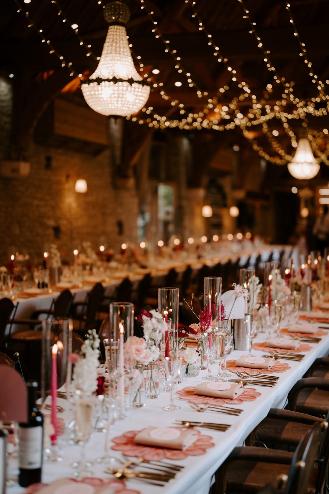 Autumn wedding breakfast