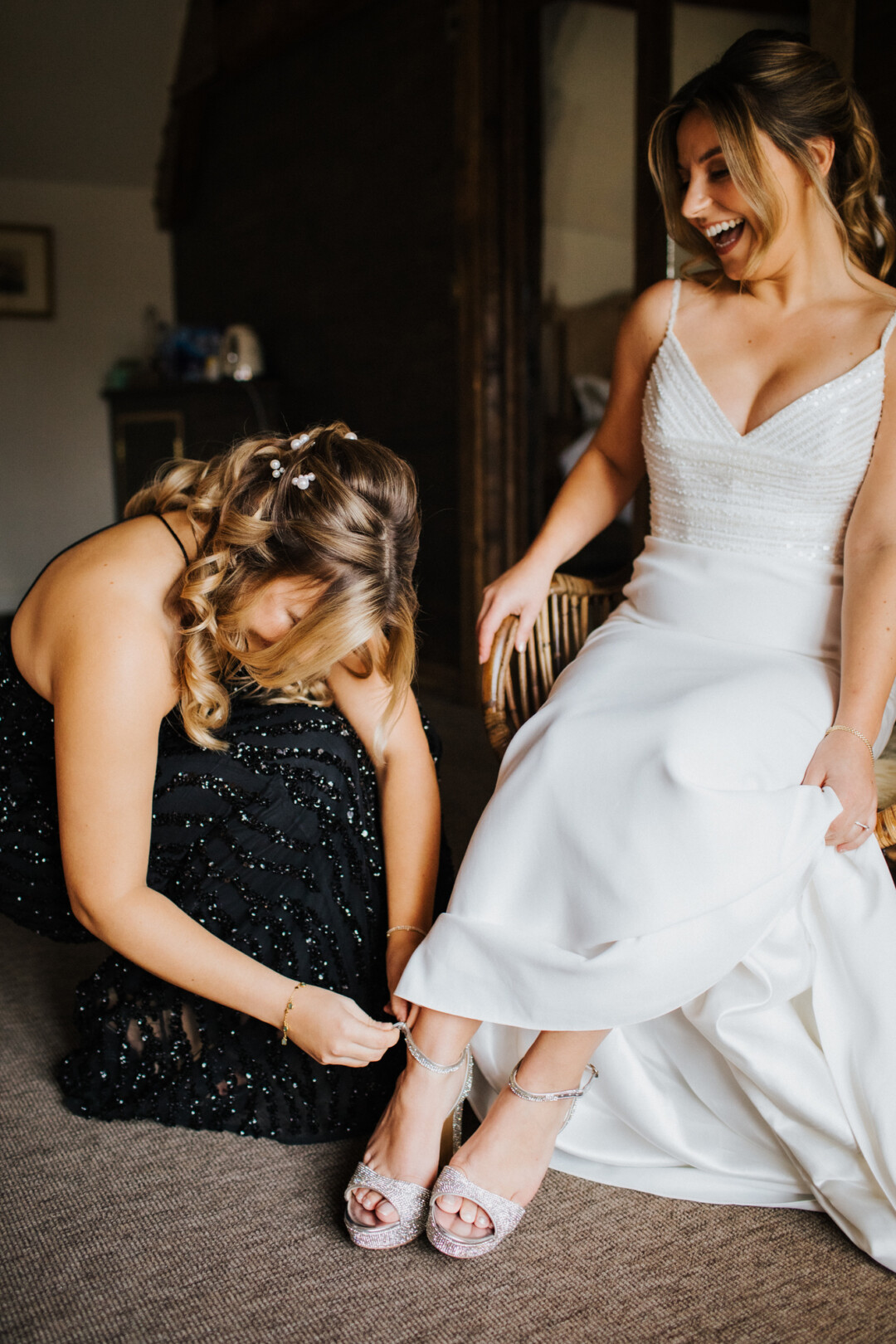 Getting ready in The Farmhouse