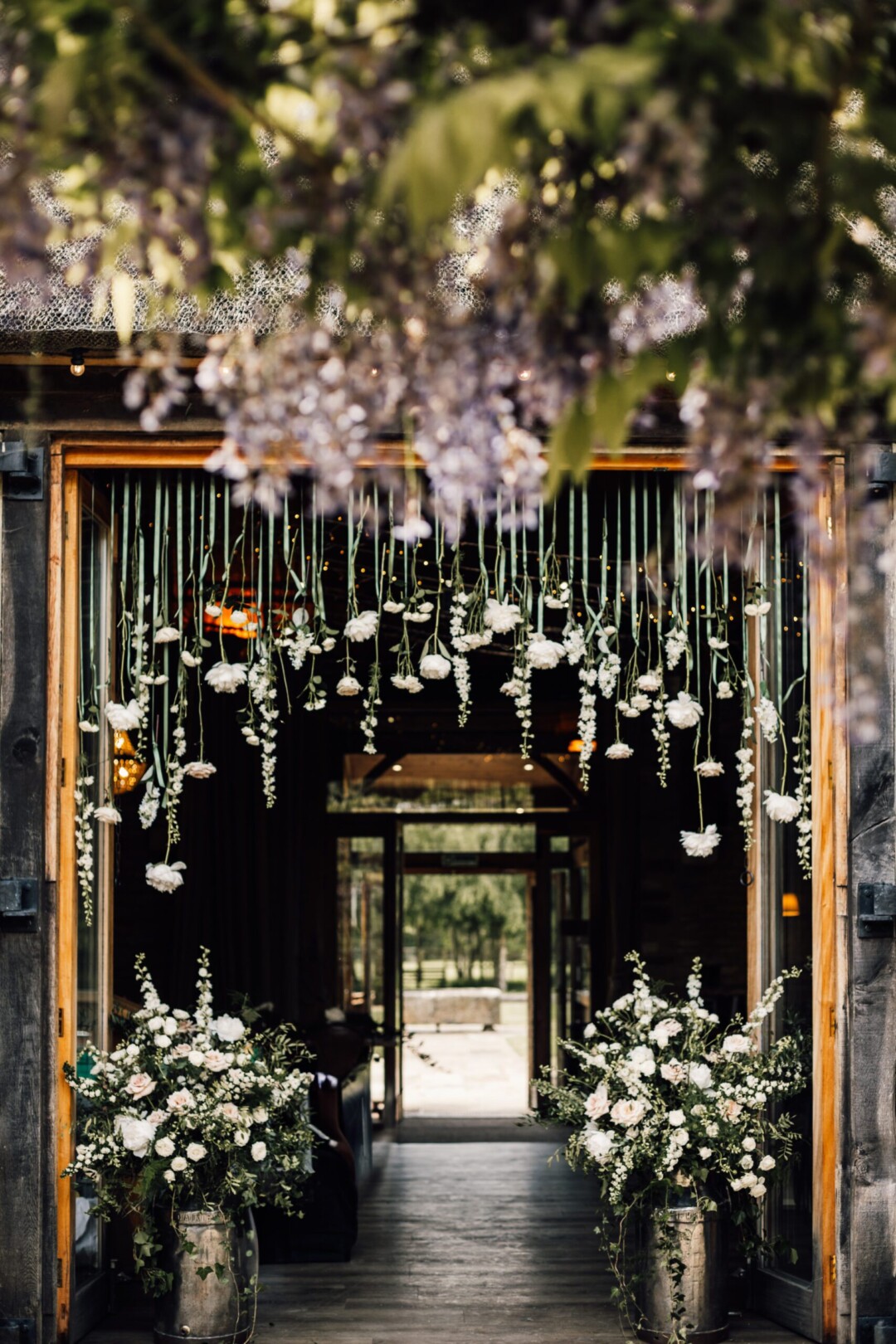 Florals for outdoor ceremony