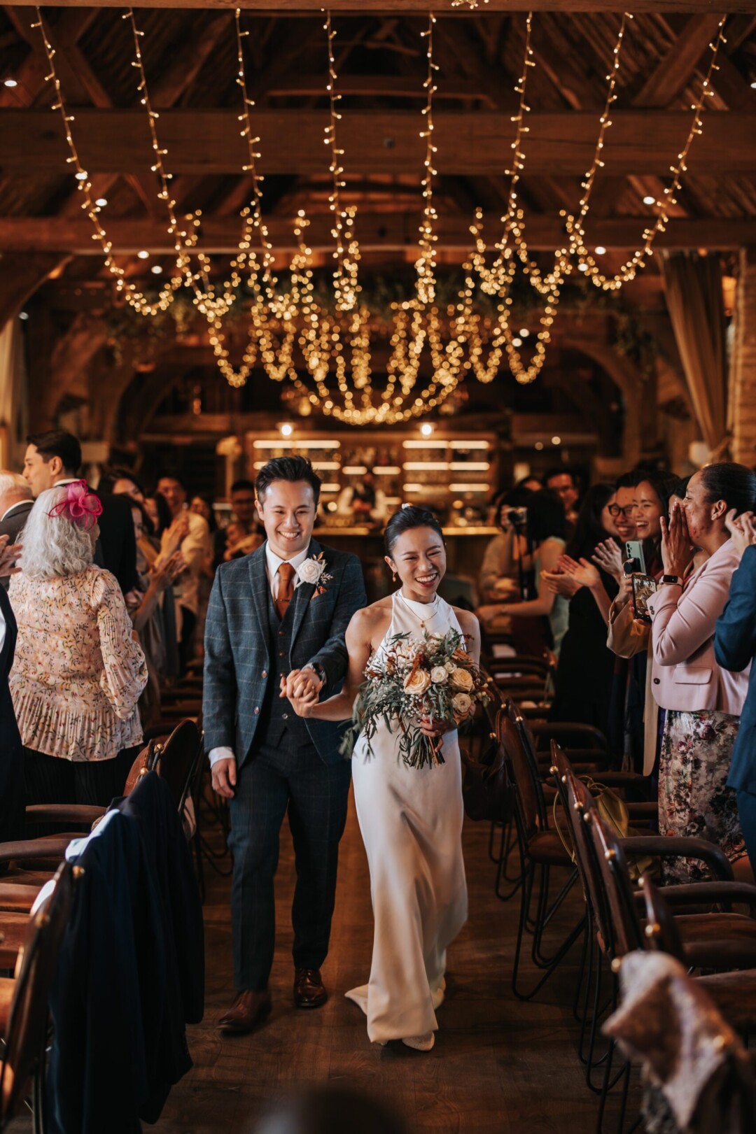 Autumn wedding breakfast
