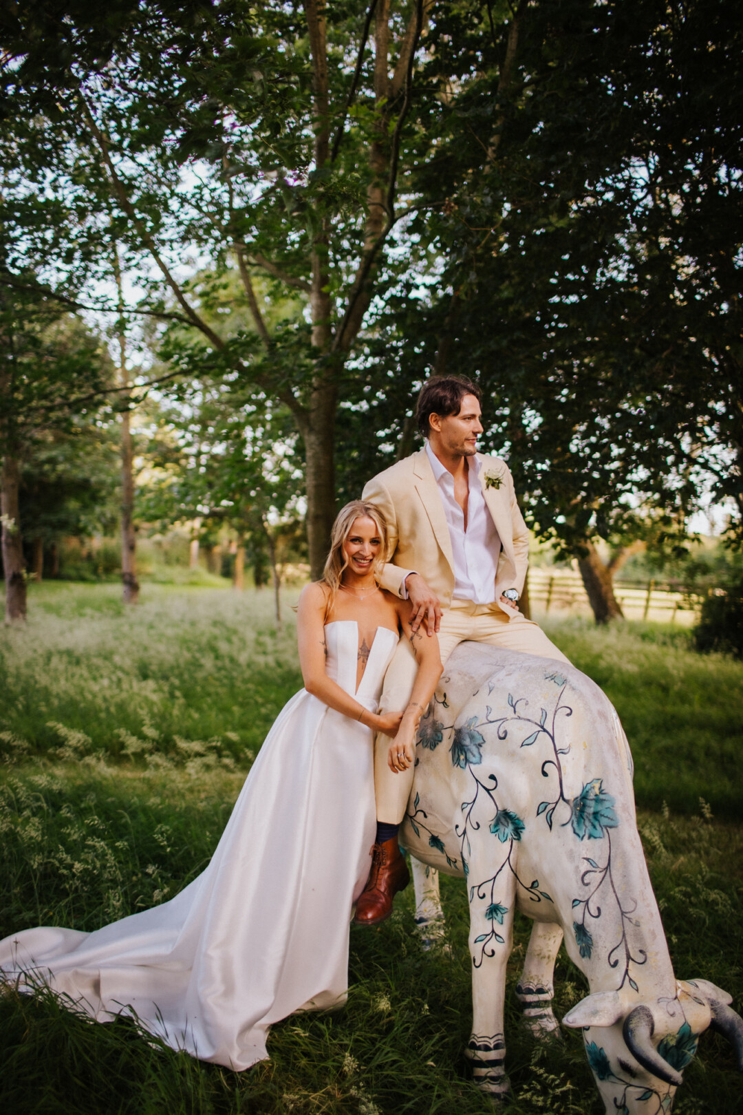 Golden Hour in The Orchard