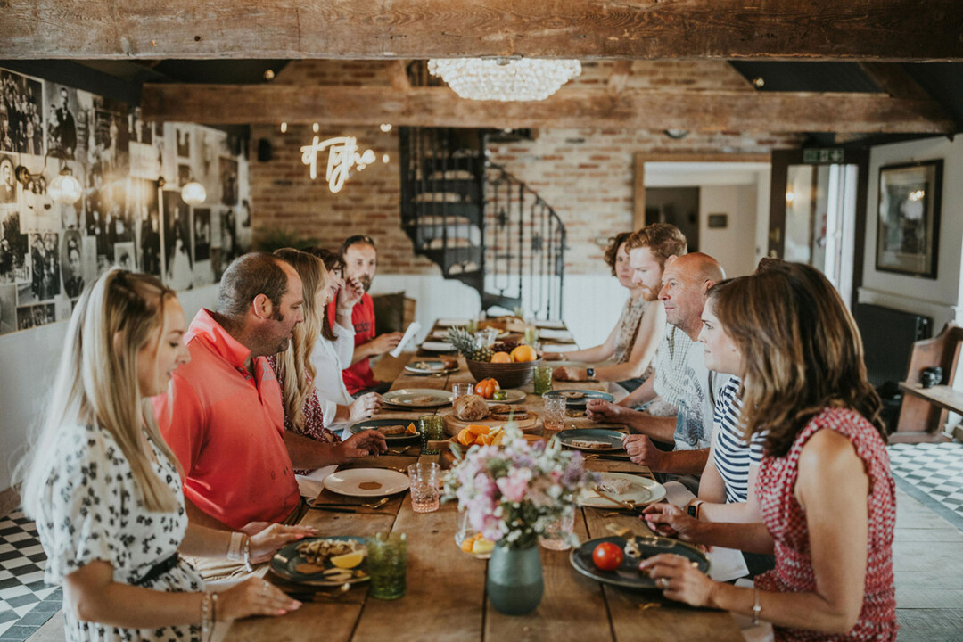 Image by <a href="https://www.igordemba.com/" target="_blank" rel="noopener">Igor Demba Photography</a> The Farmhouse at Tythe