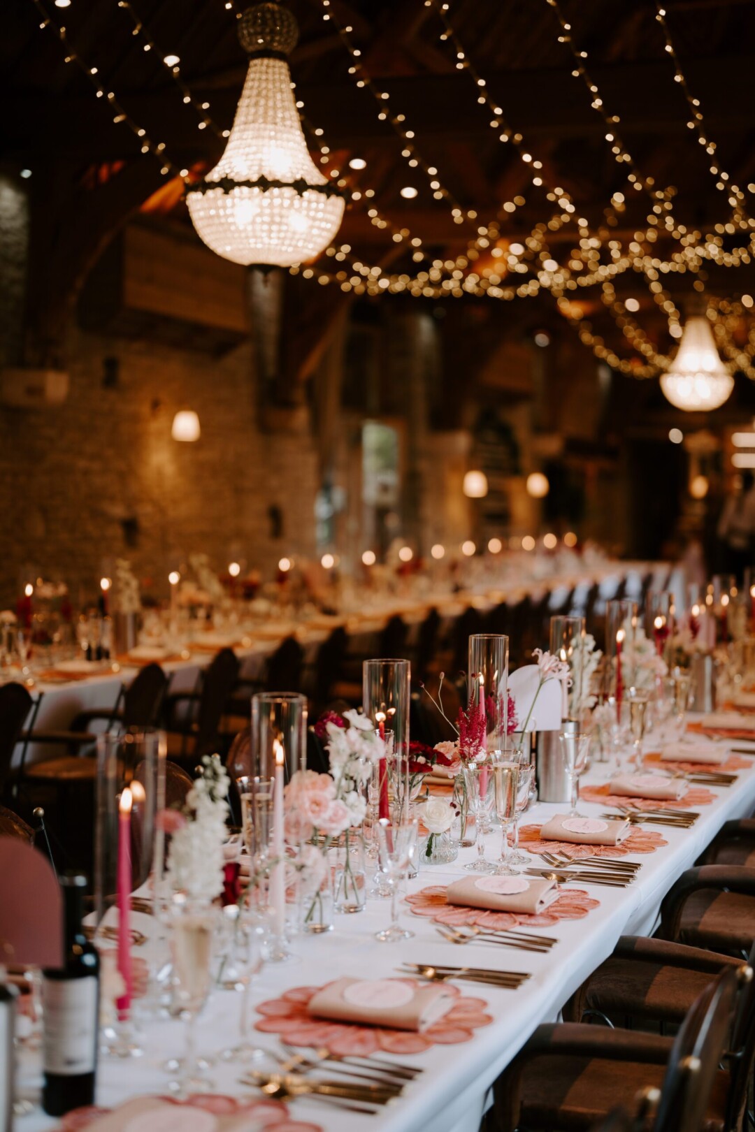 Autumn wedding breakfast